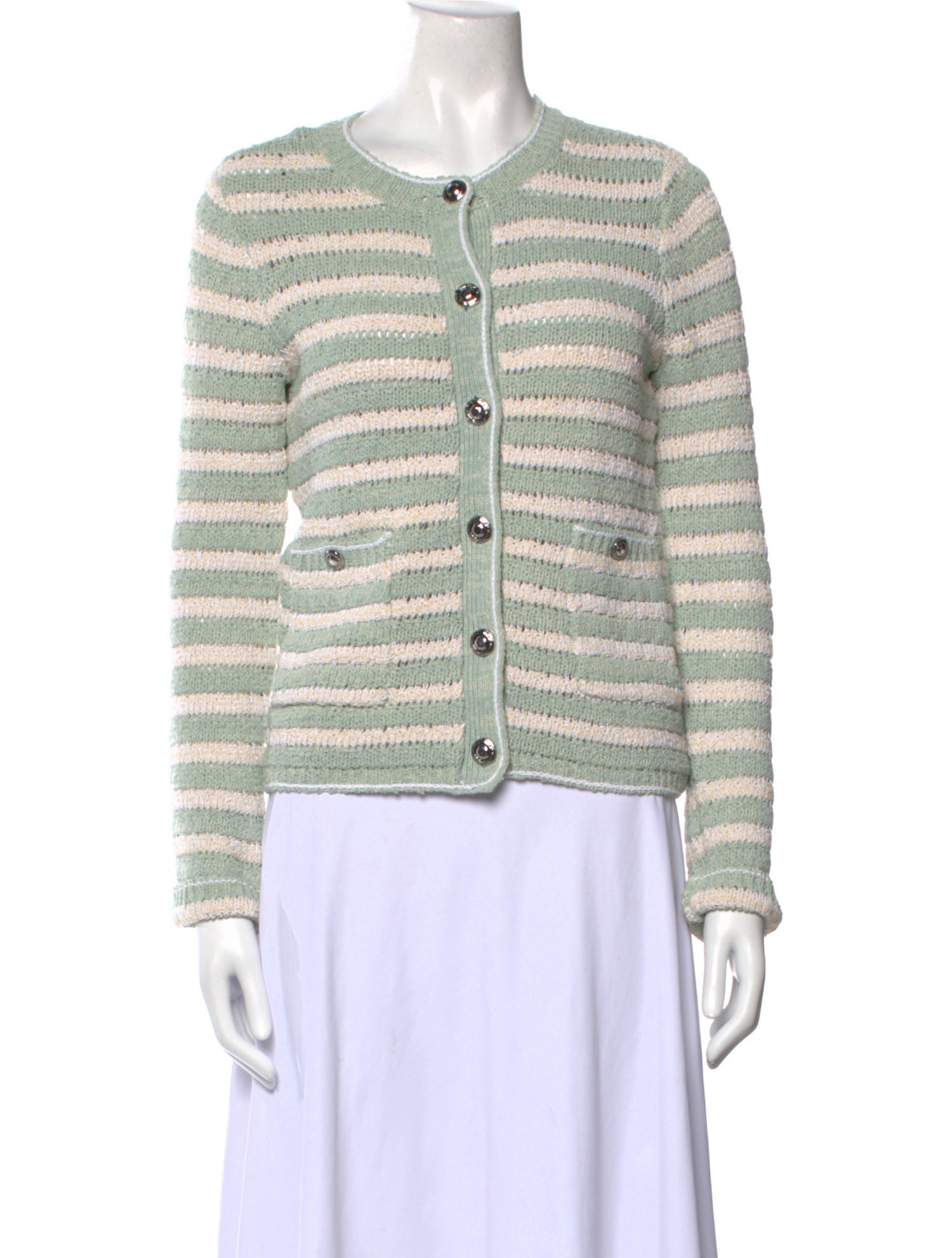 Rag & Bone Striped Scoop Neck Sweater w/ Tags