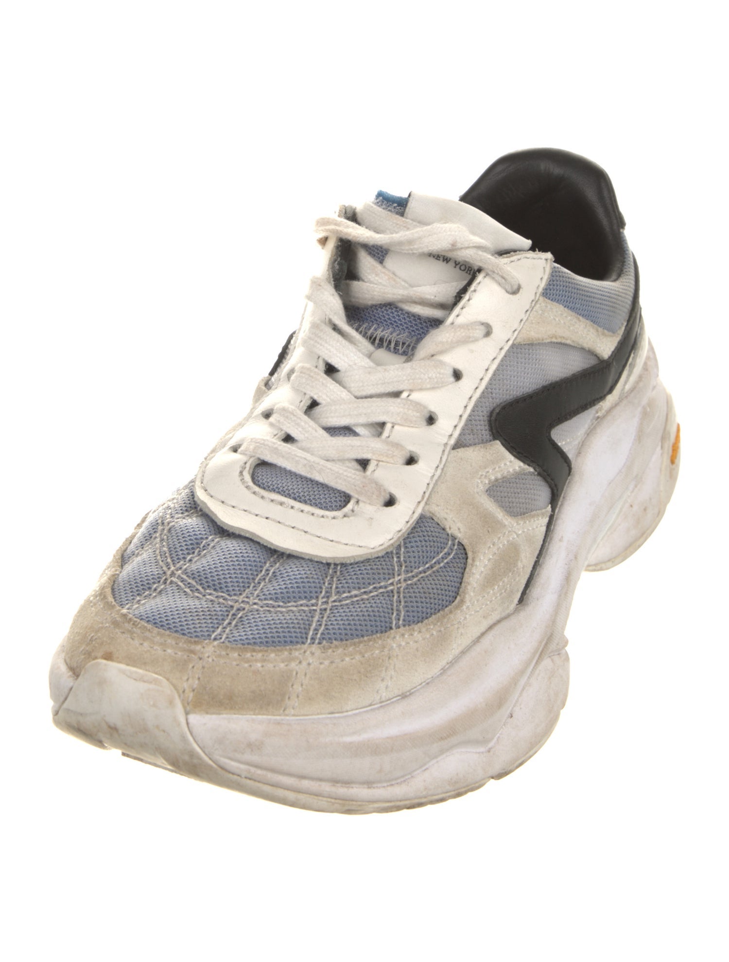 Rag & Bone Mesh Colorblock Pattern Sneakers