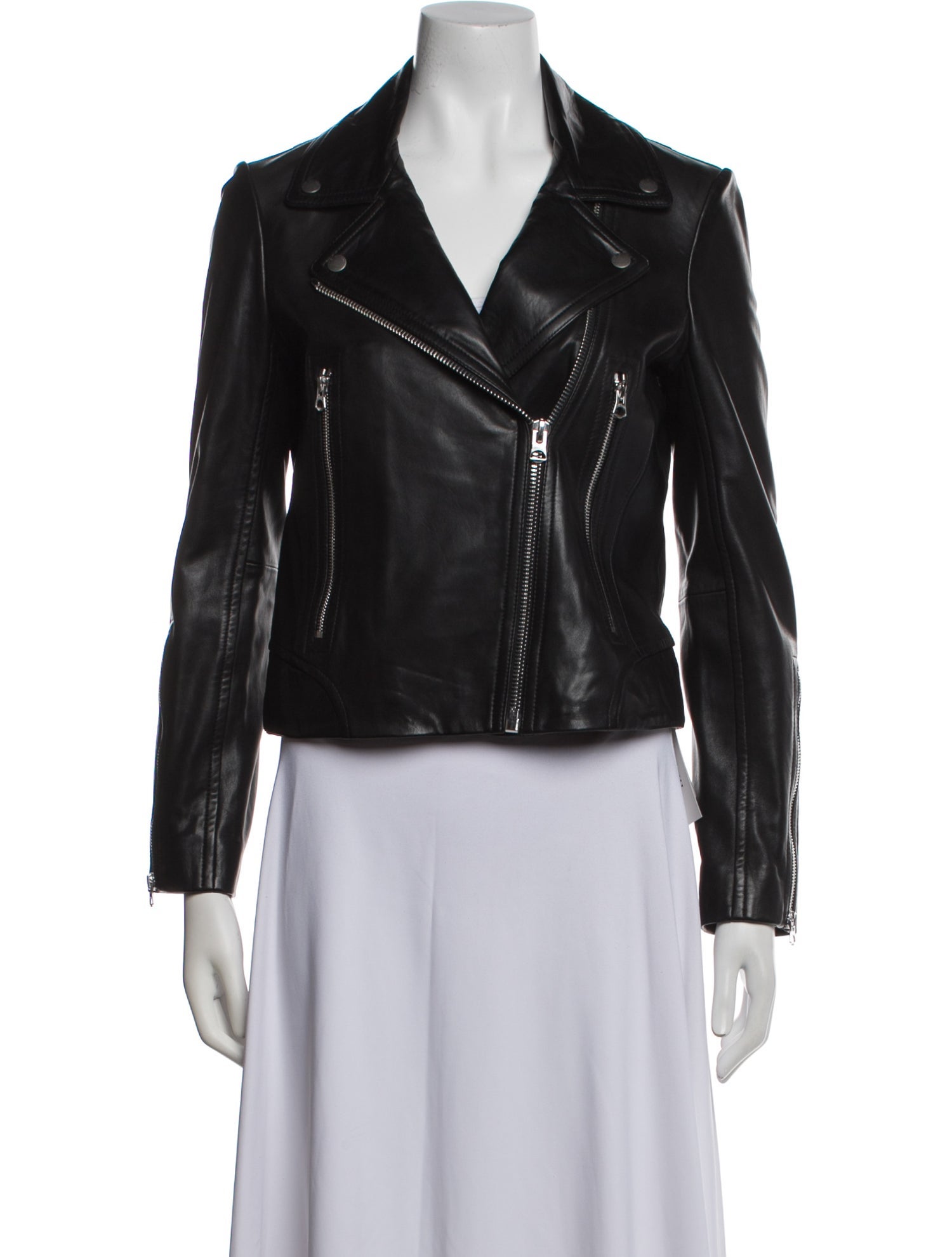 Rag & Bone Leather Biker Jacket