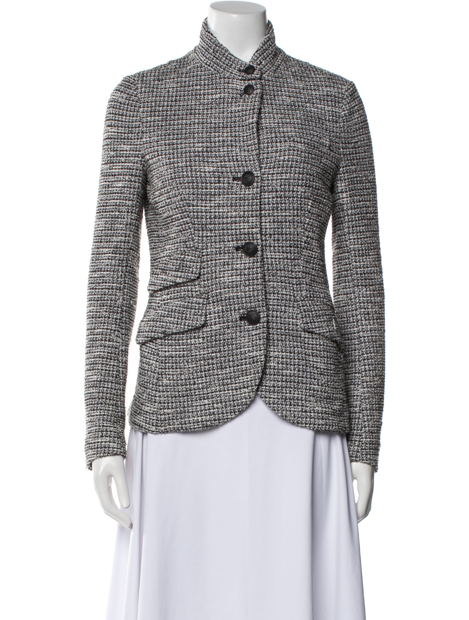 Rag & Bone Tweed Pattern Blazer