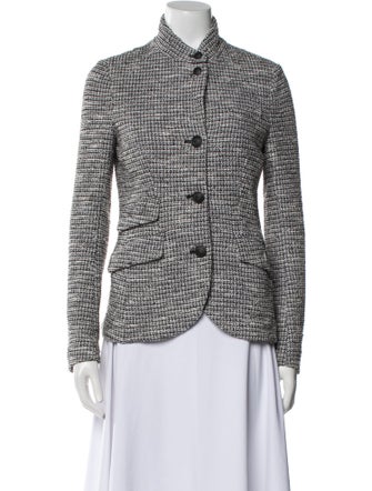 Rag & Bone Tweed Pattern Blazer