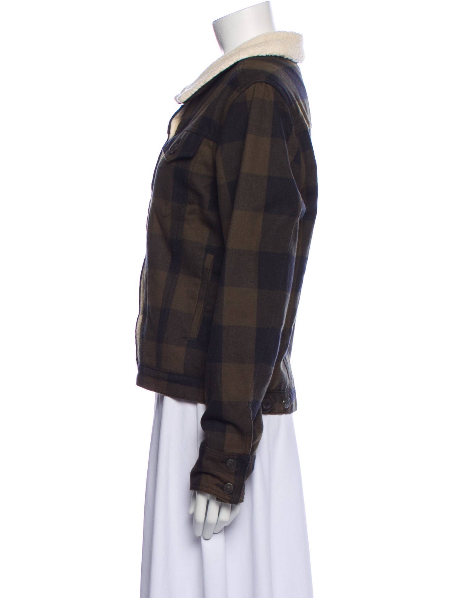 Rag & Bone Plaid Print Jacket