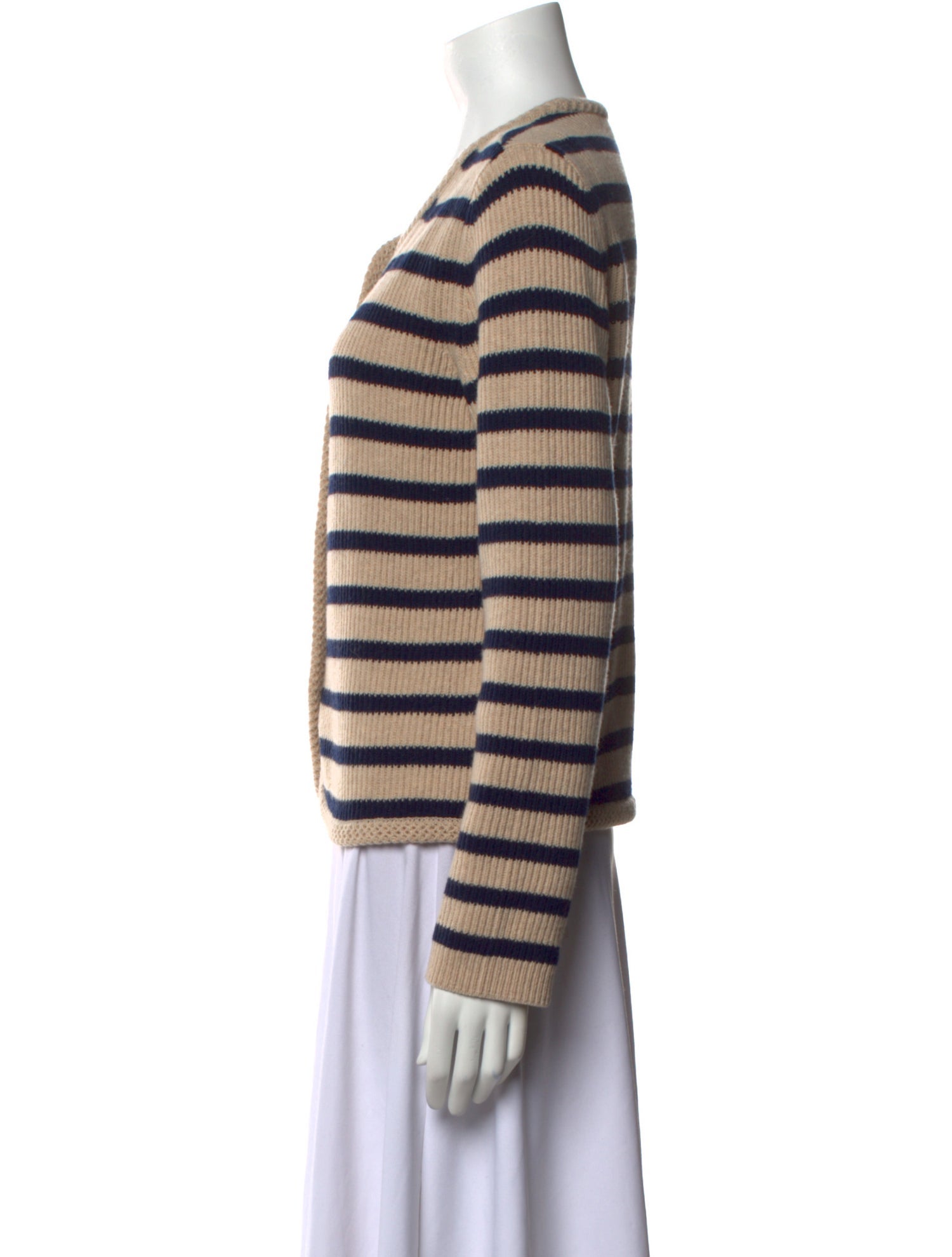 Rag & Bone Striped Scoop Neck Sweater
