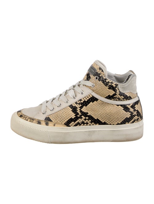 Rag & Bone Snakeskin Animal Print Sneakers