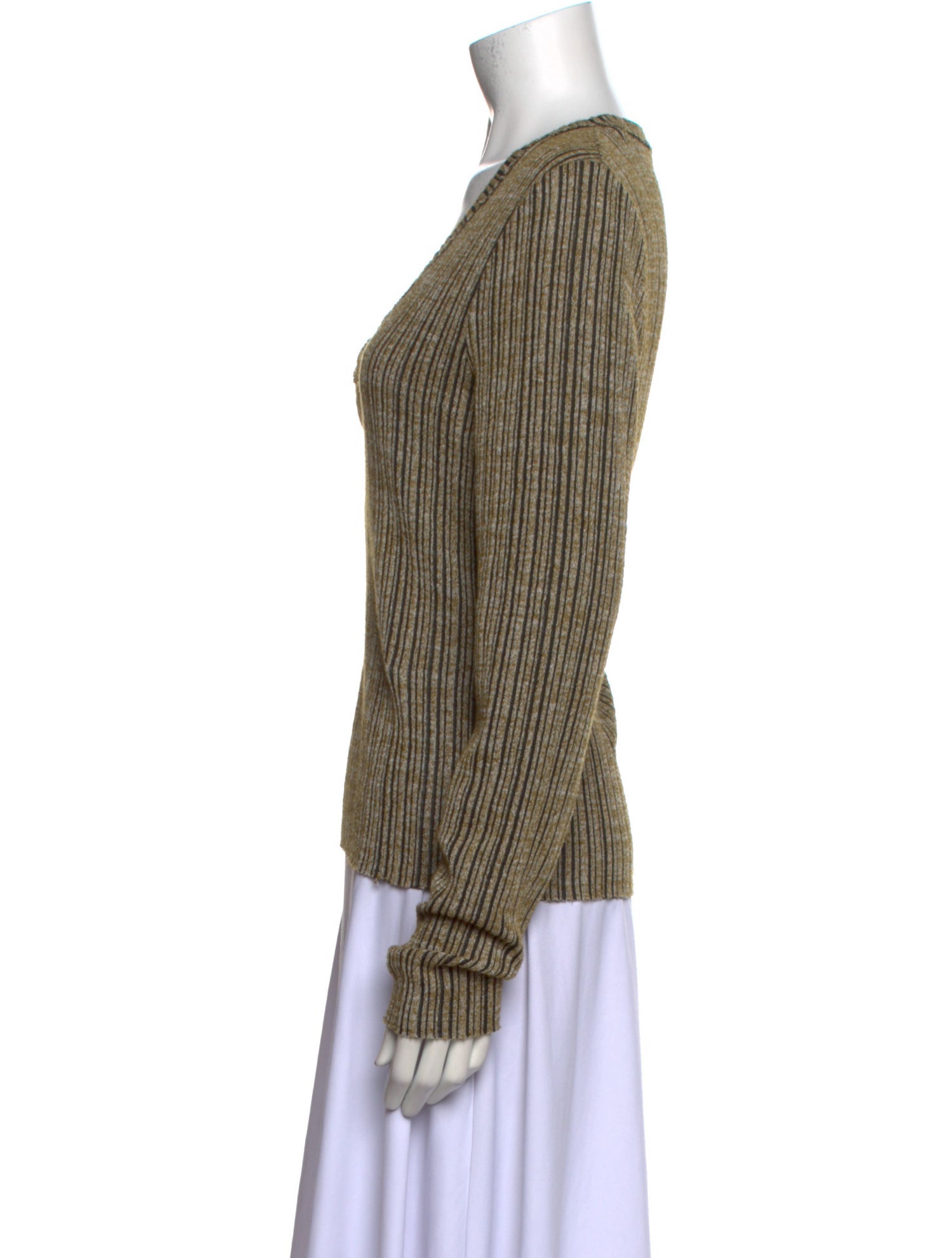 Rag & Bone Striped Scoop Neck Sweater