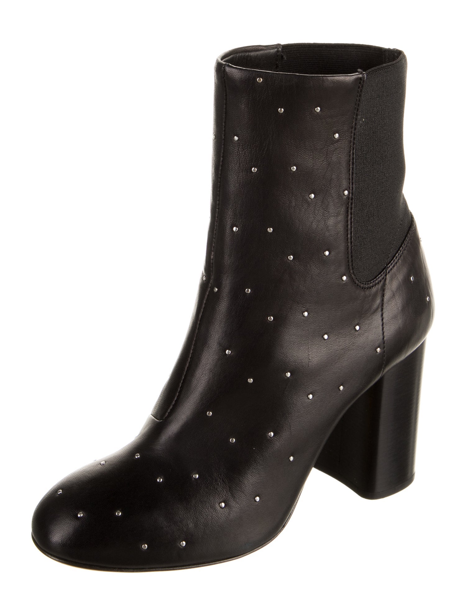 Rag & Bone Leather Studded Accents Boots