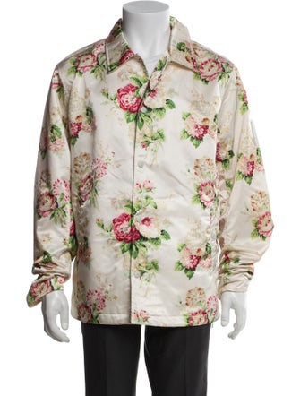 Rag & Bone Bouquet De Fleurs Floral Print Windbreaker