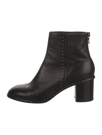 Rag & Bone Leather Studded Accents Boots