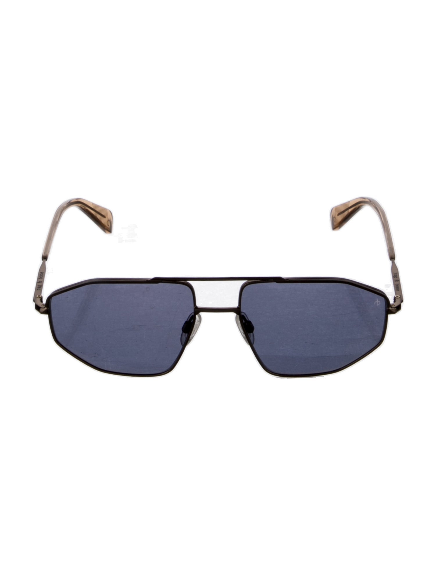 Rag & Bone Aviator Tinted Sunglasses