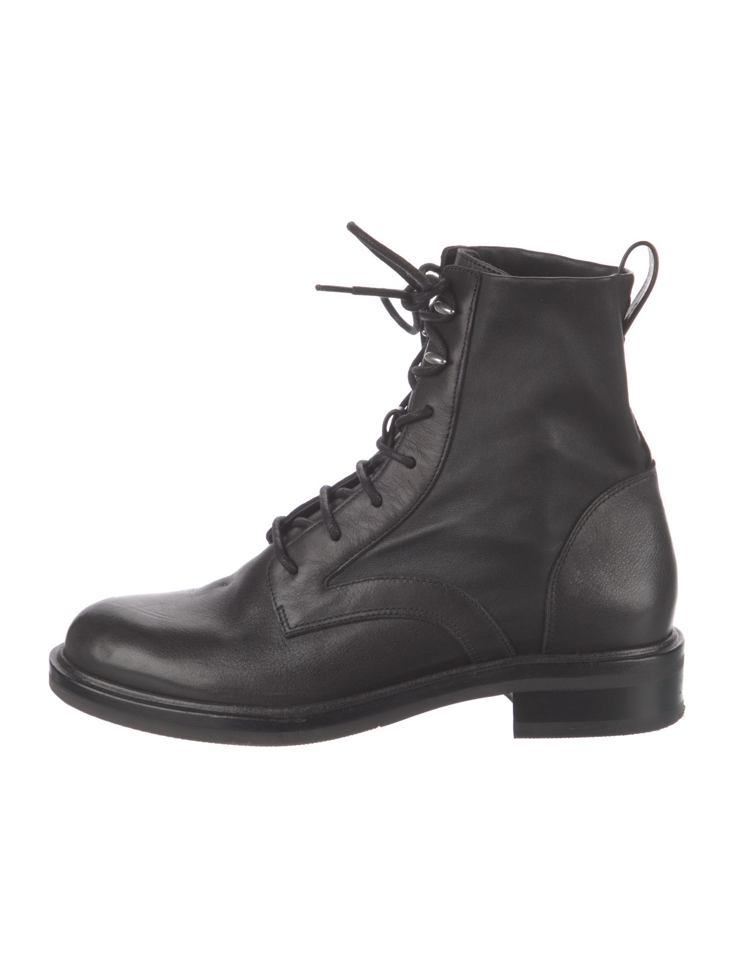 Rag & Bone Leather Lace-Up Boots