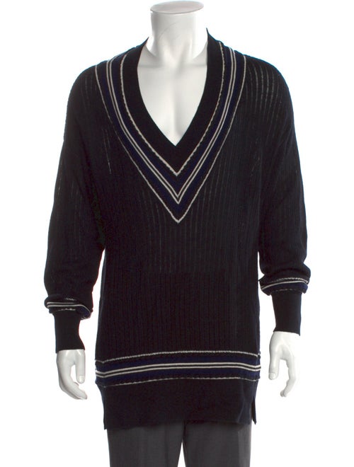 Rag & Bone Striped V-Neck Cardigan