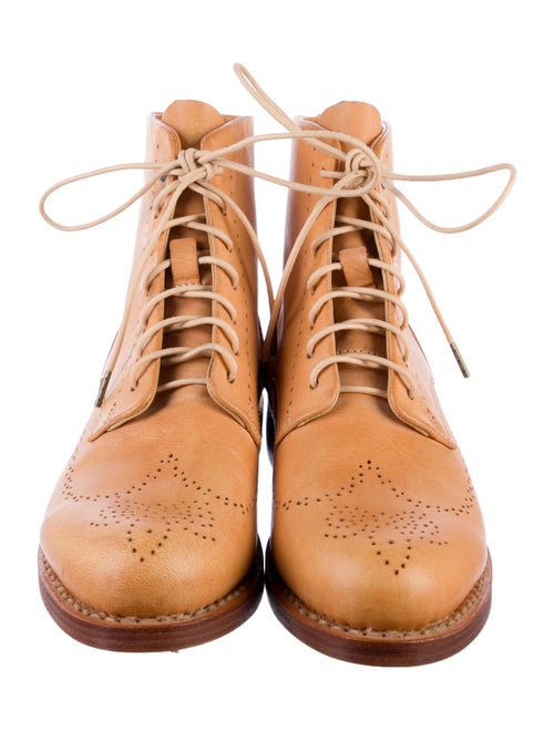 Rag & Bone Leather Lace-Up Boots