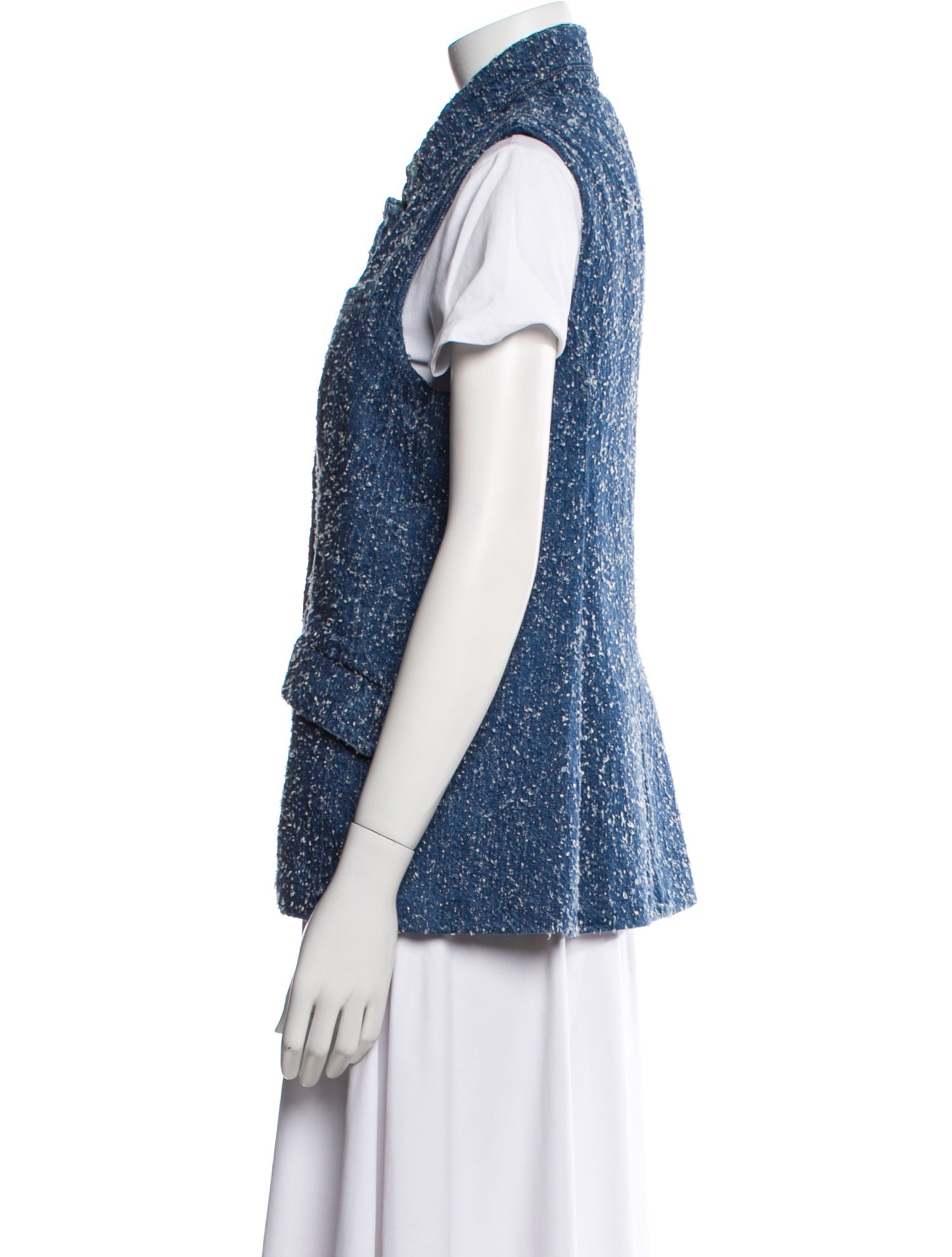 Rag & Bone Tweed Pattern Vest