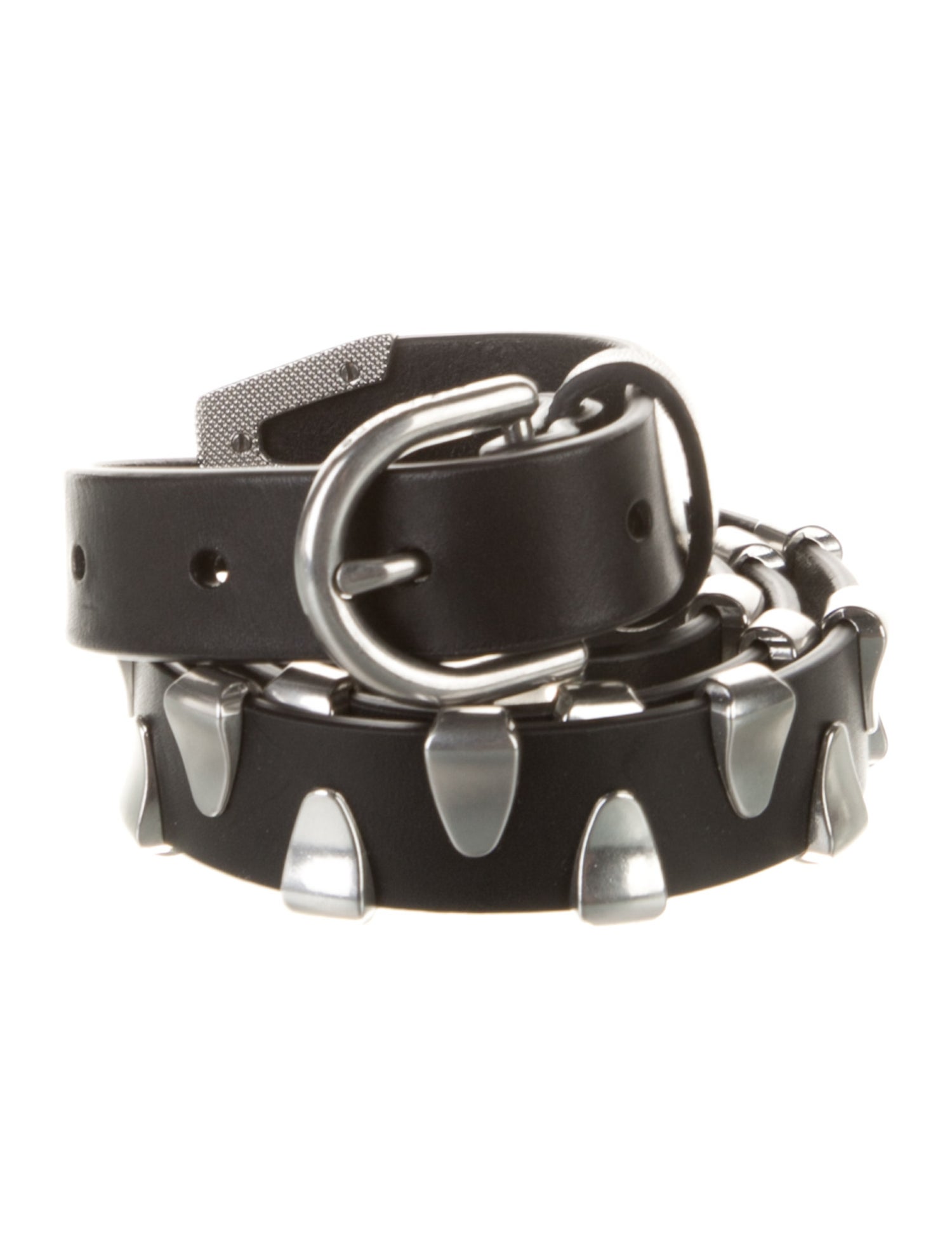 Rag & Bone Skinny Leather Belt