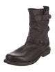 Rag & Bone Leather Moto Boots