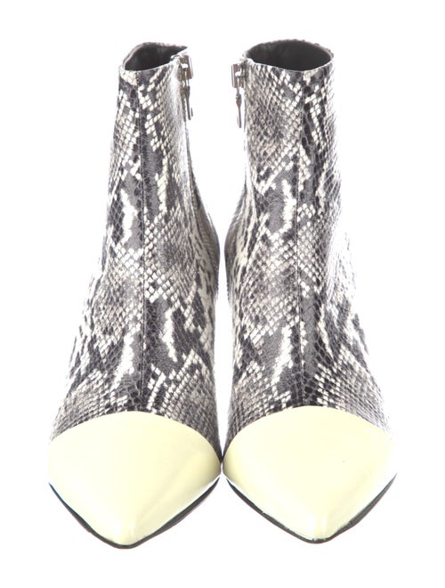 Rag & Bone Snakeskin Animal Print Boots