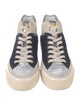 Rag & Bone Suede Colorblock Pattern Sneakers