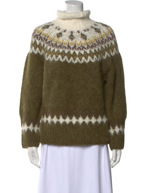 Rag & Bone Printed Turtleneck Sweater