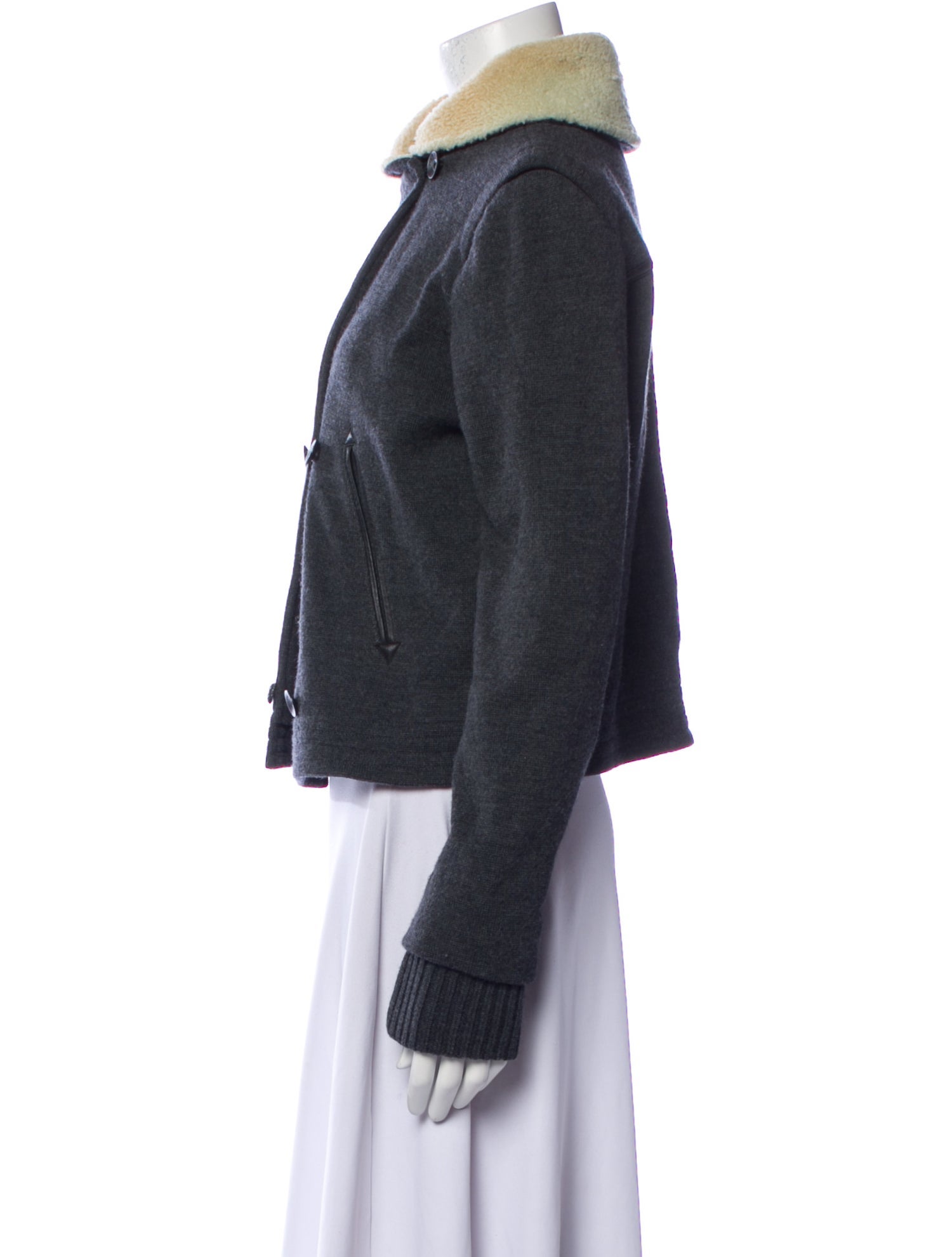 Rag & Bone Merino Wool Fur Jacket