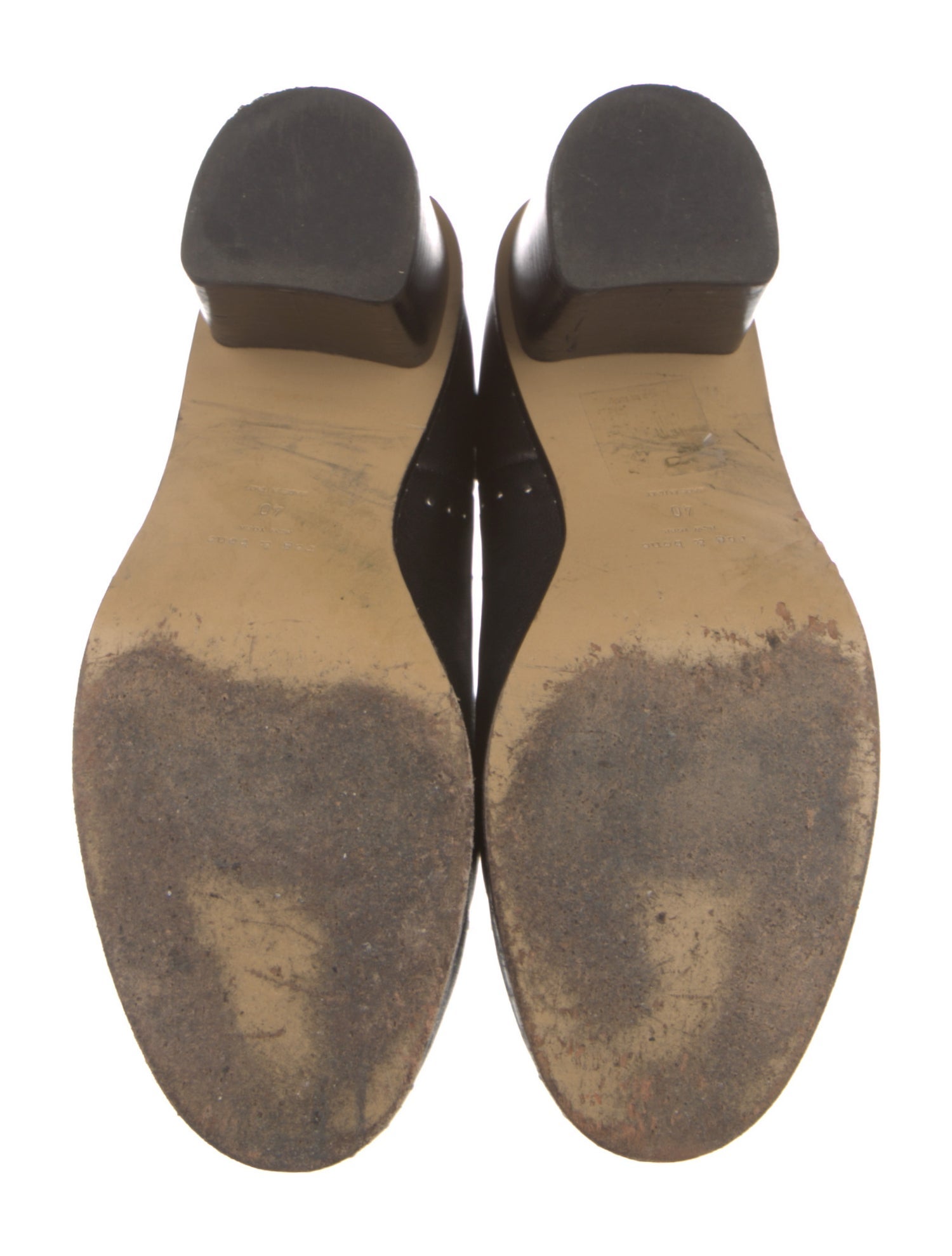 Rag & Bone Leather Studded Accents Boots