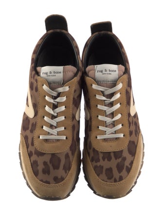 Rag & Bone Nylon Animal Print Sneakers