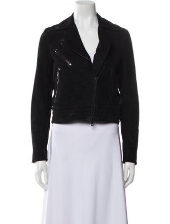 Rag & Bone Suede Biker Jacket