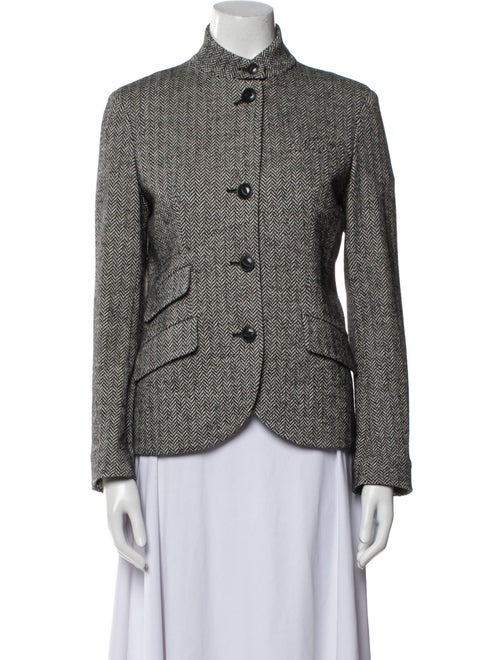 Rag & Bone Virgin Wool Tweed Pattern Blazer