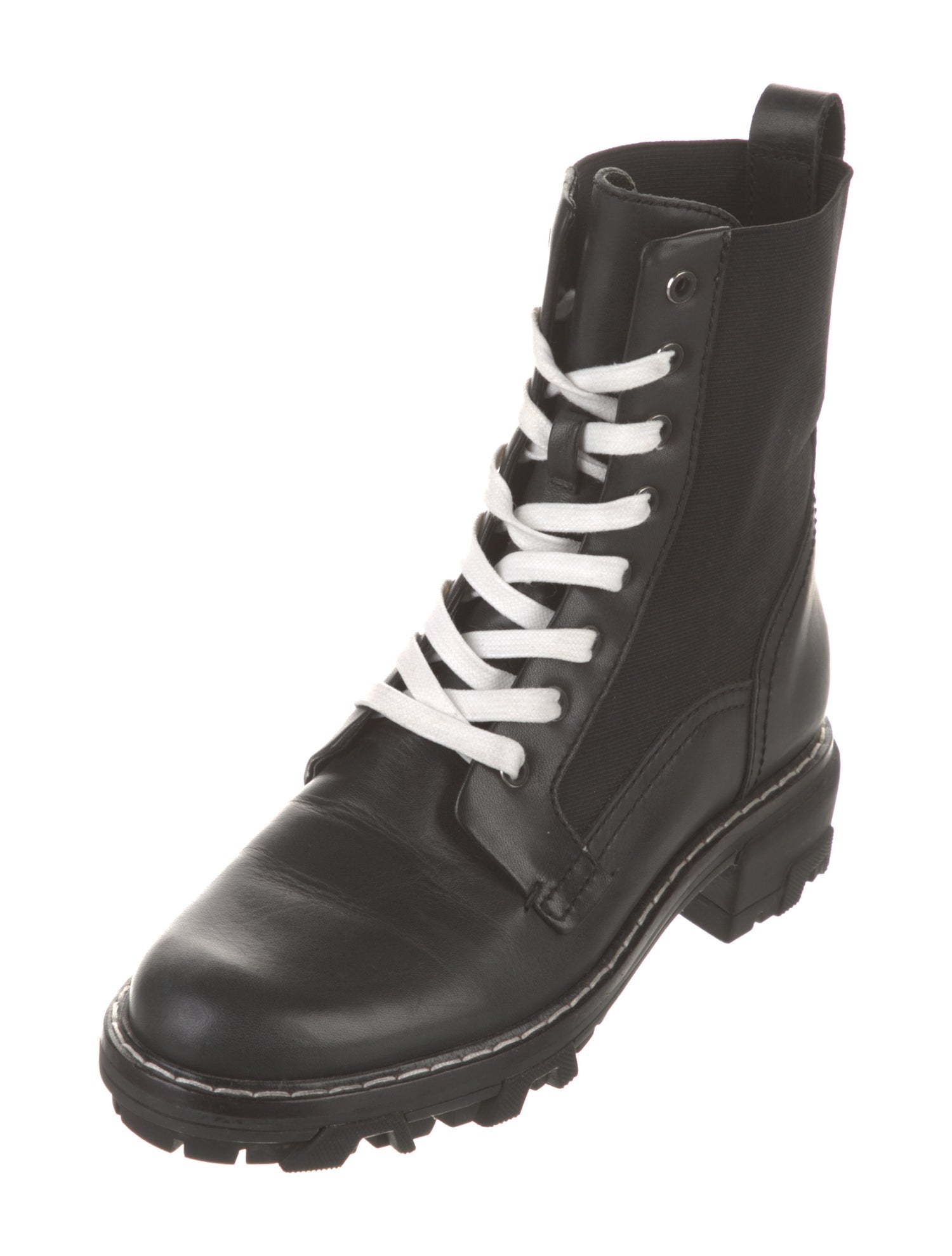 Rag & Bone Leather Combat Boots