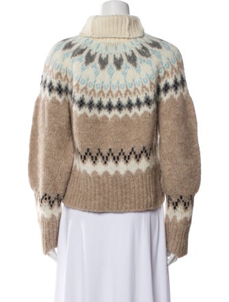 Rag & Bone Printed Turtleneck Sweater