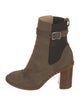 Rag & Bone Suede Studded Accents Boots
