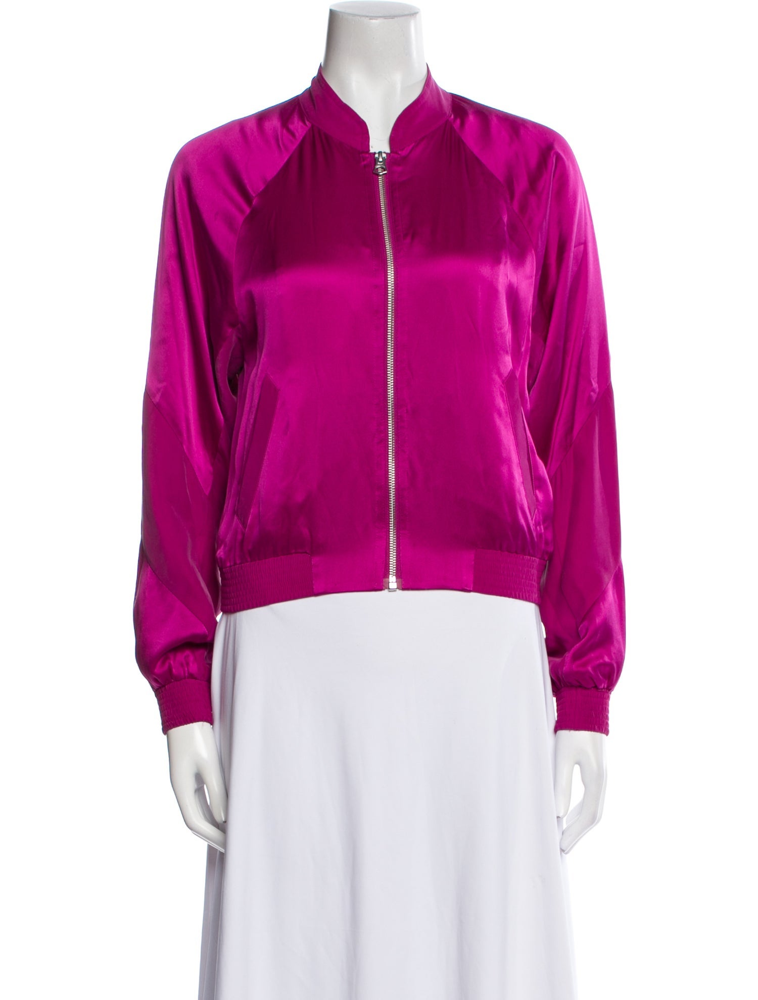 Rag & Bone Silk Bomber Jacket