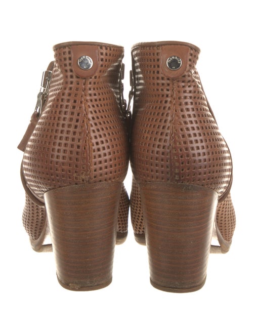 Rag & Bone Leather Lasercut Accents Boots