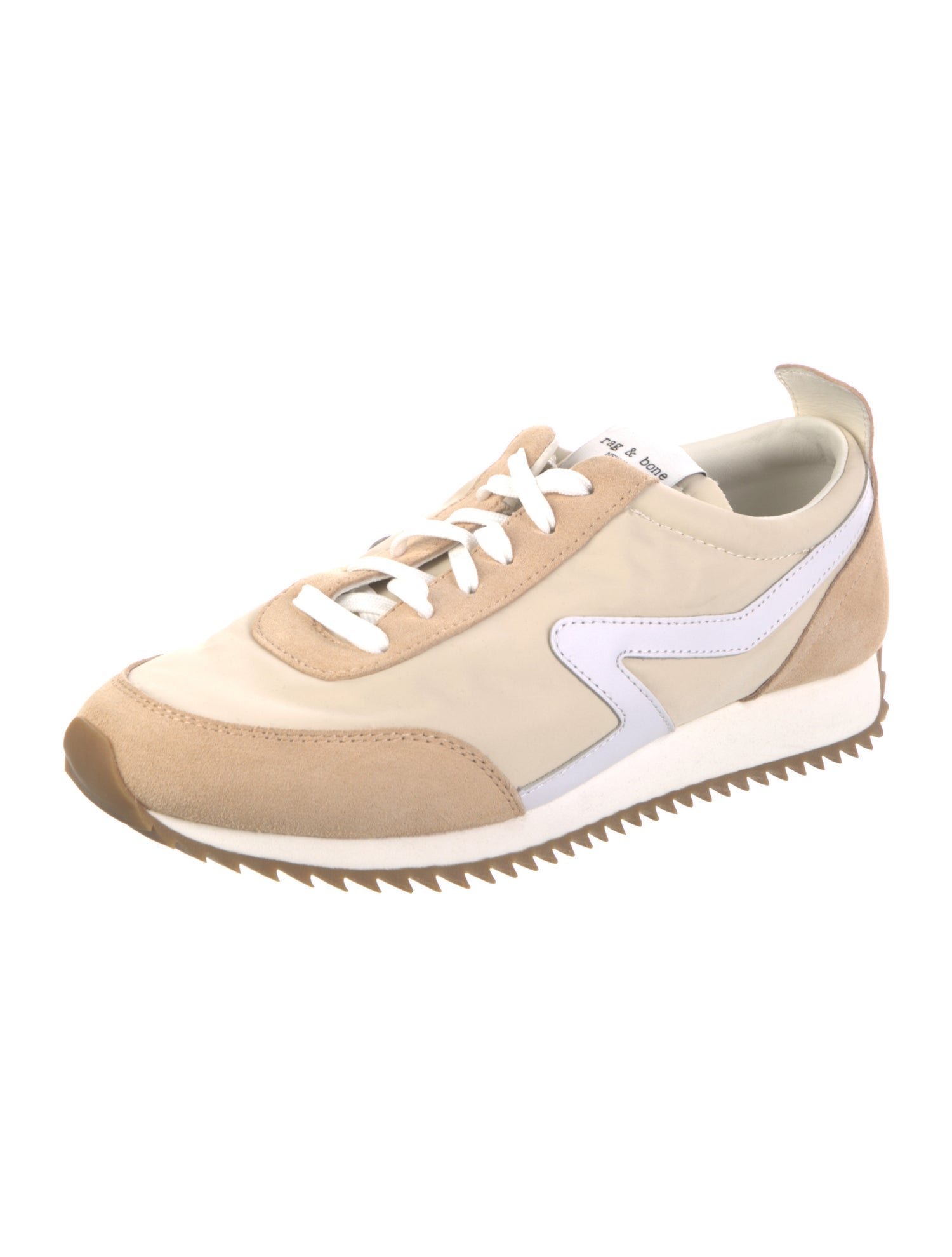 Rag & Bone Suede Colorblock Pattern Sneakers