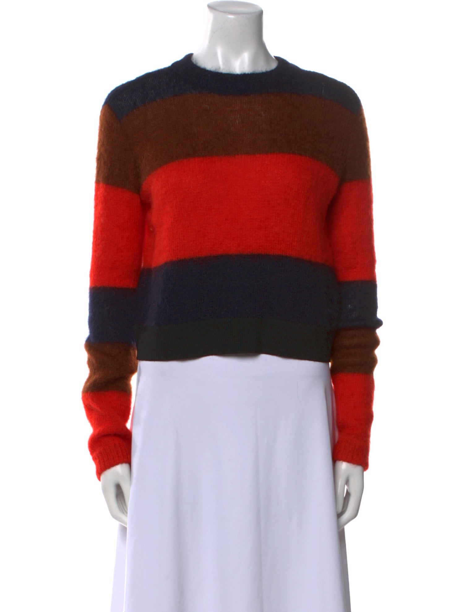 Rag & Bone Striped Crew Neck Sweater