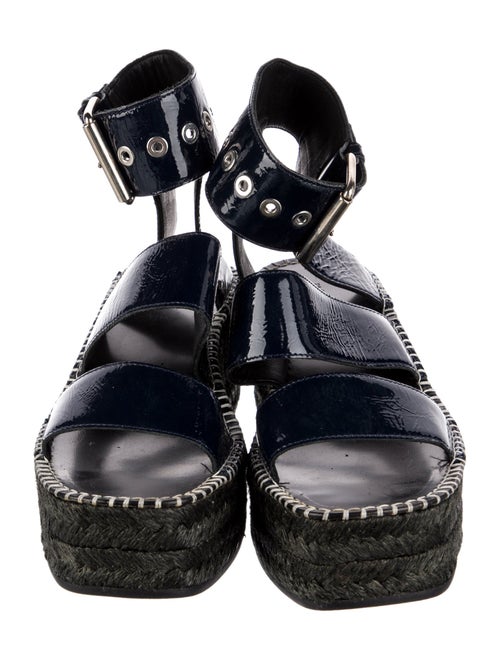 Rag & Bone Patent Leather Espadrilles