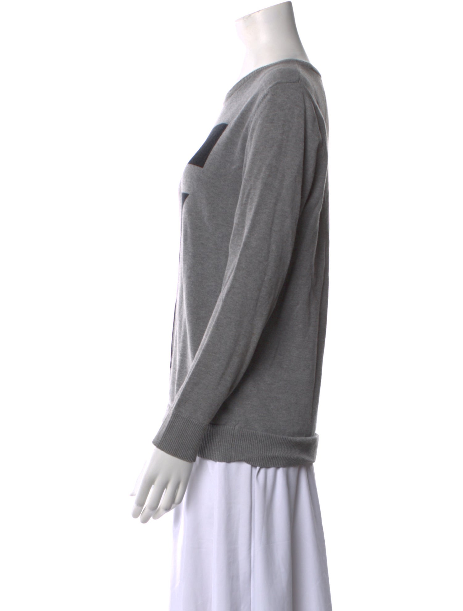 Rag & Bone Graphic Print Crew Neck Sweater