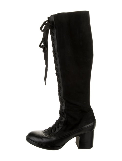 Rag & Bone Leather Lace-Up Boots