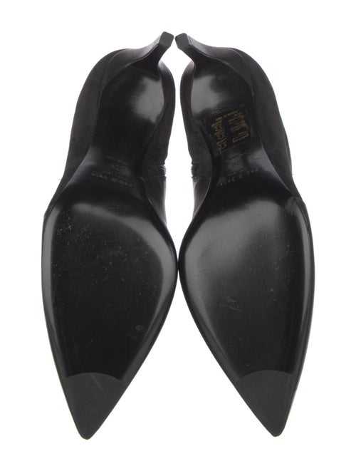 Rag & Bone Suede Leather Trim Embellishment Boots