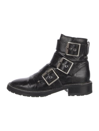 Rag & Bone Leather Moto Boots