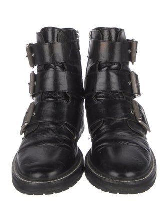Rag & Bone Leather Moto Boots