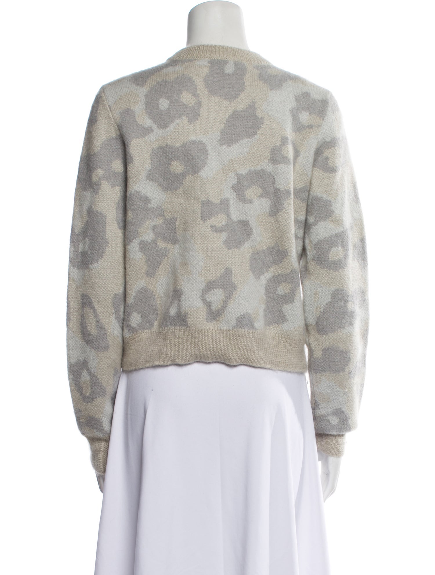 Rag & Bone Printed Crew Neck Sweater
