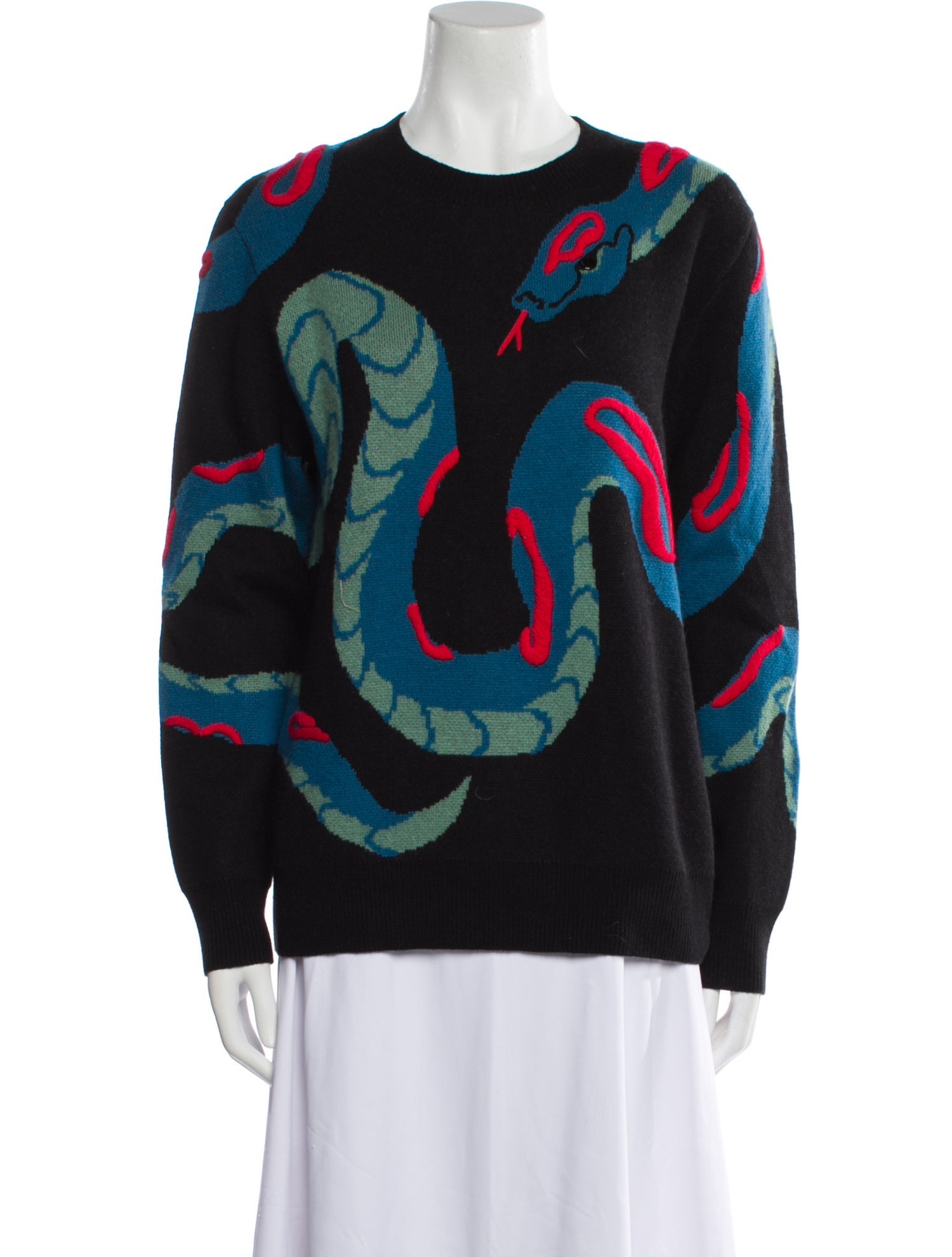 Rag & Bone Cashmere Printed Sweater
