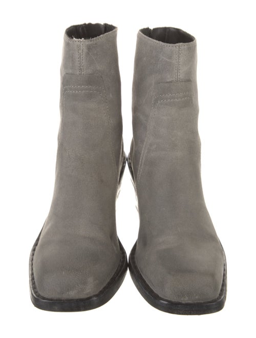 Rag & Bone Leather Leather Trim Embellishment Boots