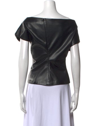 Rag & Bone Bateau Neckline Short Sleeve Top