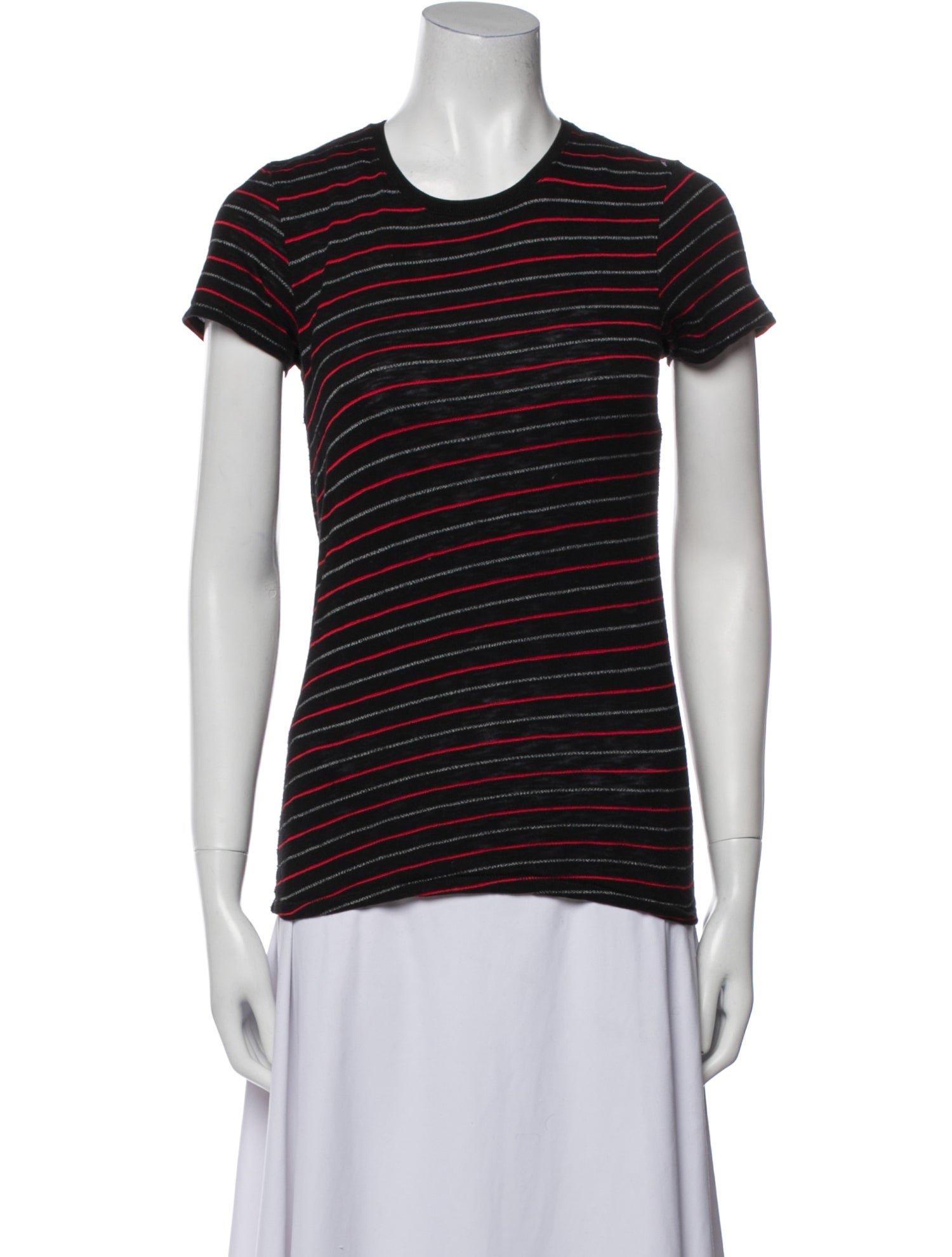 Rag & Bone Striped Crew Neck Sweater