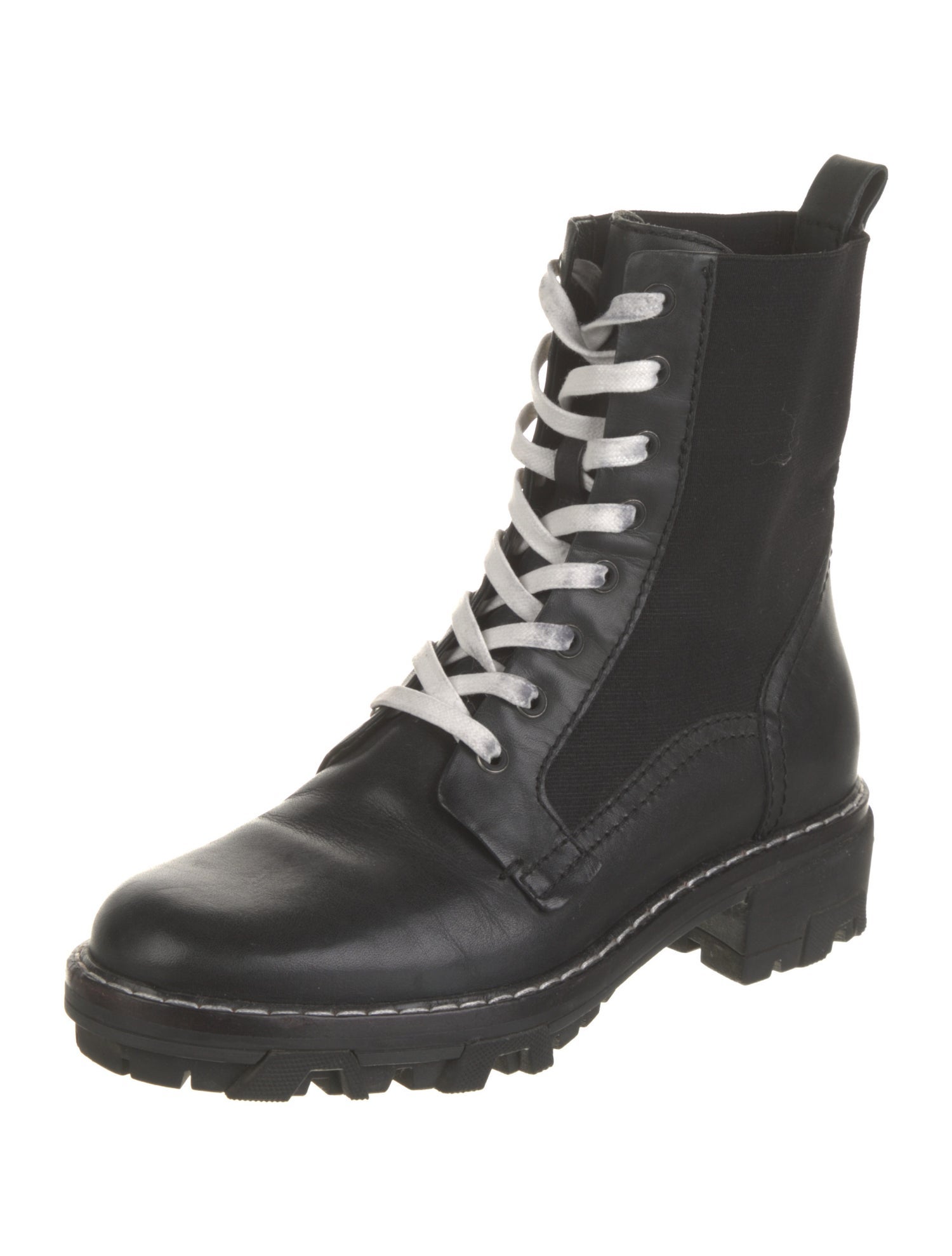 Rag & Bone Leather Combat Boots
