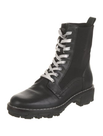 Rag & Bone Leather Combat Boots