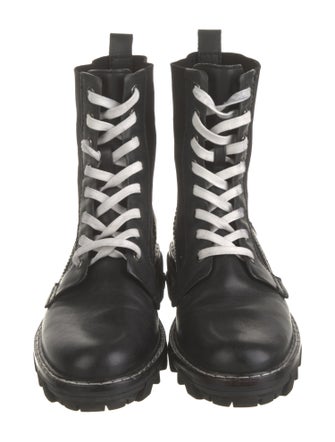 Rag & Bone Leather Combat Boots
