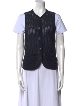 Rag & Bone Printed Short Sleeve Button-Up Top