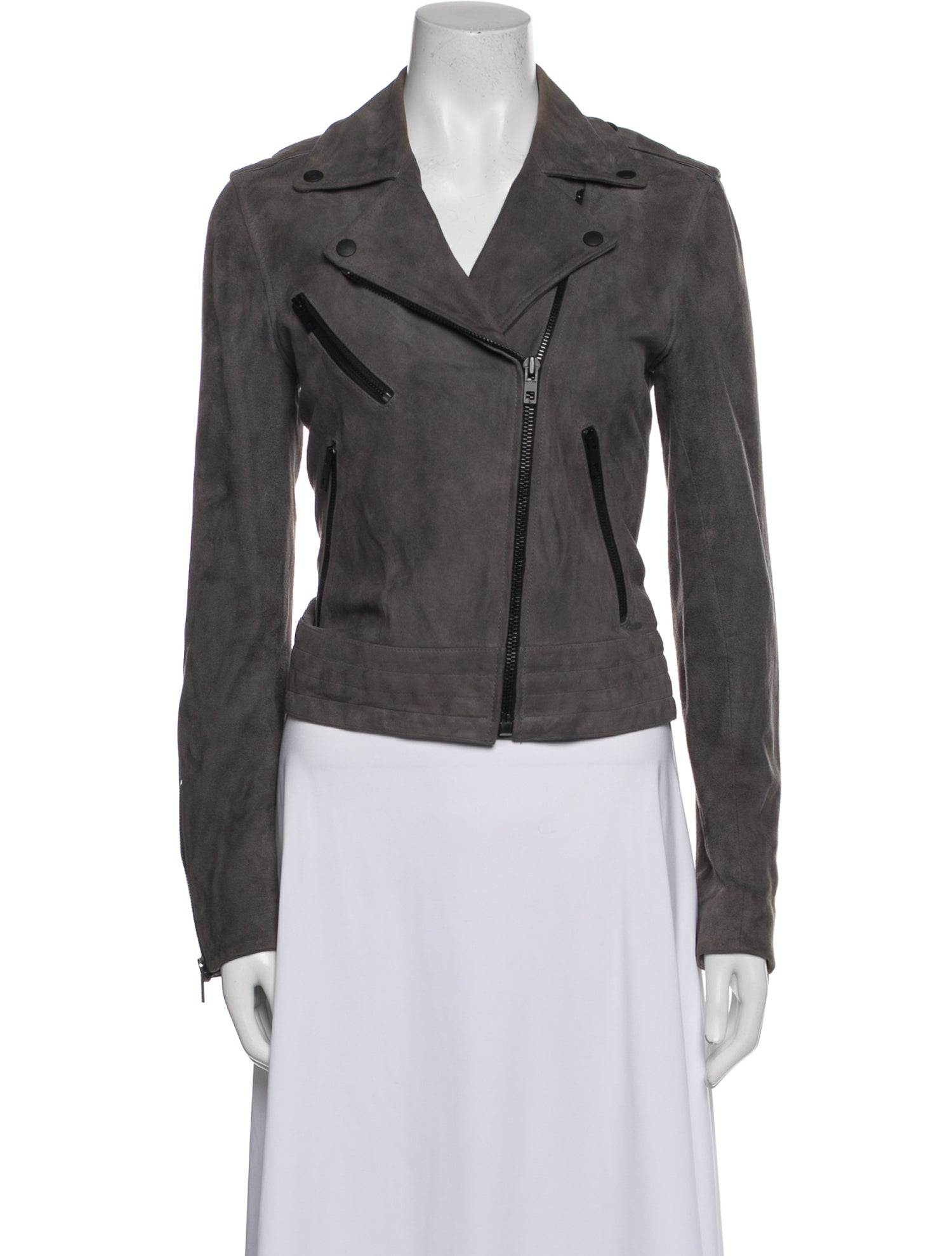 Rag & Bone Suede Biker Jacket